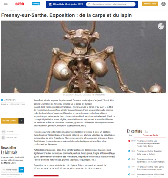 Fresnay-sur-Sarthe. Exposition : de la carpe et du lapin Fresnay-sur-Sarthe. Exposition : de la carpe et du lapin de Ouest France