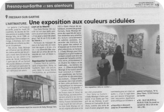 Une exposition aux couleurs acidulées de Les Alpes mancelles