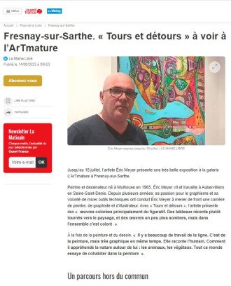 Fresnay-sur-Sarthe. « Tours et détours » à voir à l’ArTmature de Ouest France