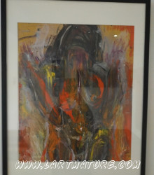 A la sueur de mon sexe II - Trance de Alexandre Yterce A la sueur de mon sexe II - Trance - Peinture de Alexandre Yterce