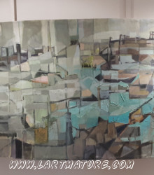  Hiroshima - Fukushima - Peinture de André Schembri