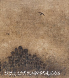 Par les chemins LXIV - Peinture de Christian RONCERAY 
