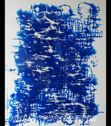 Sans titre 9 de Claude Rivière Sans titre 9 - Peinture de Claude Rivière