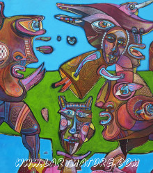 En Avant - Dessin, Peinture de Eric Meyer