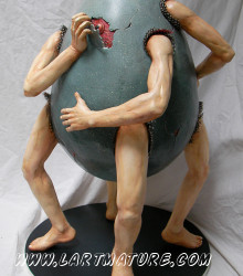 L'Oeuf - Sculpture de Jean-Paul Minster