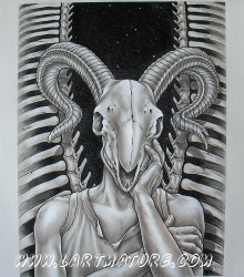 Orion - Dessin, Peinture de Jean-Paul Minster