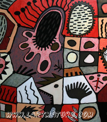 O.V.N.I. N°19 - Peinture de Joël Lorand