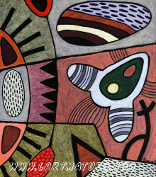 O.V.N.I. N°30 - Peinture de Joël Lorand