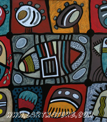 O.V.N.I. N°34 - Peinture de Joël Lorand