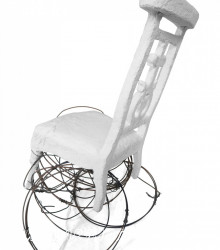 Chaise vierge - Structure, -Assemblage de Niki Neuts