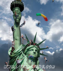 Liberté - Art numérique, Photographie de Rémy Le Guillerm