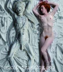 Vanité au gisant - Art numérique, Photographie de Rémy Le Guillerm