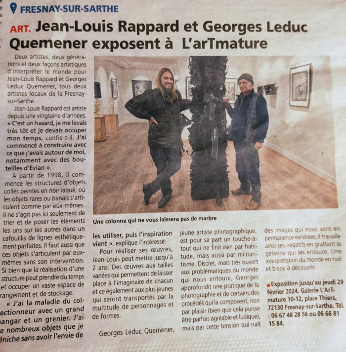Jean-Louis Rappard & Georges Leduc Quemener Jean-Louis Rappard & Georges Leduc Quemener de Les Alpes mancelles