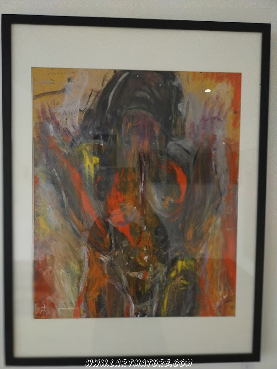 A la sueur de mon sexe II - Trance de Alexandre Yterce A la sueur de mon sexe II - Trance - Peinture de Alexandre Yterce