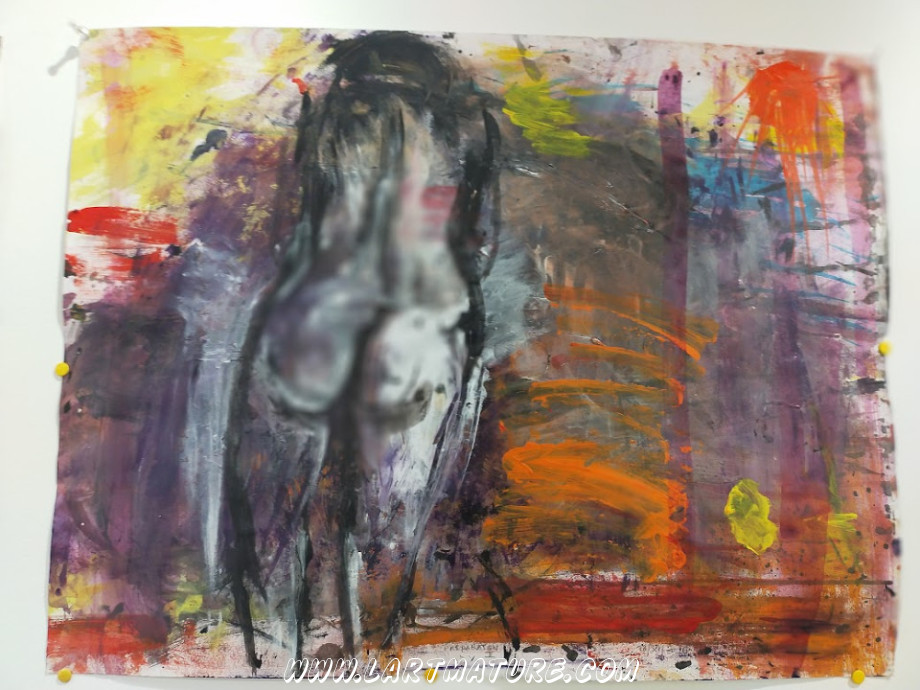 Préparation II de Alexandre Yterce Préparation II - Dessin, Peinture de Alexandre Yterce