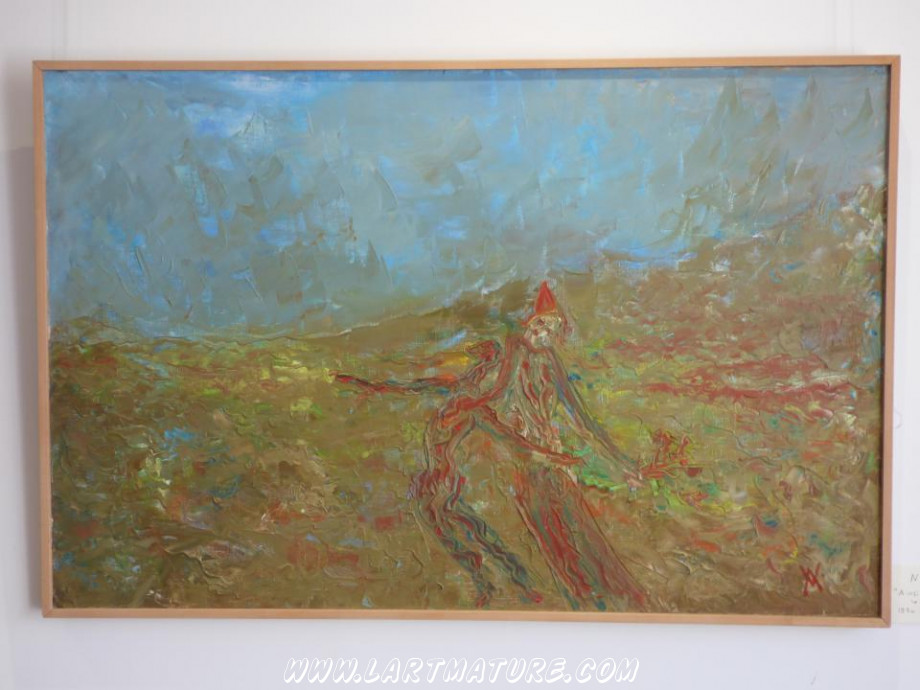 Ainsi marchait la chance aveugle de André Voisin Ainsi marchait la chance aveugle - Peinture de André Voisin