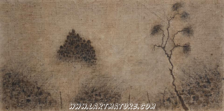 Par les chemins LVI de Christian RONCERAY Par les chemins LVI - Peinture de Christian RONCERAY