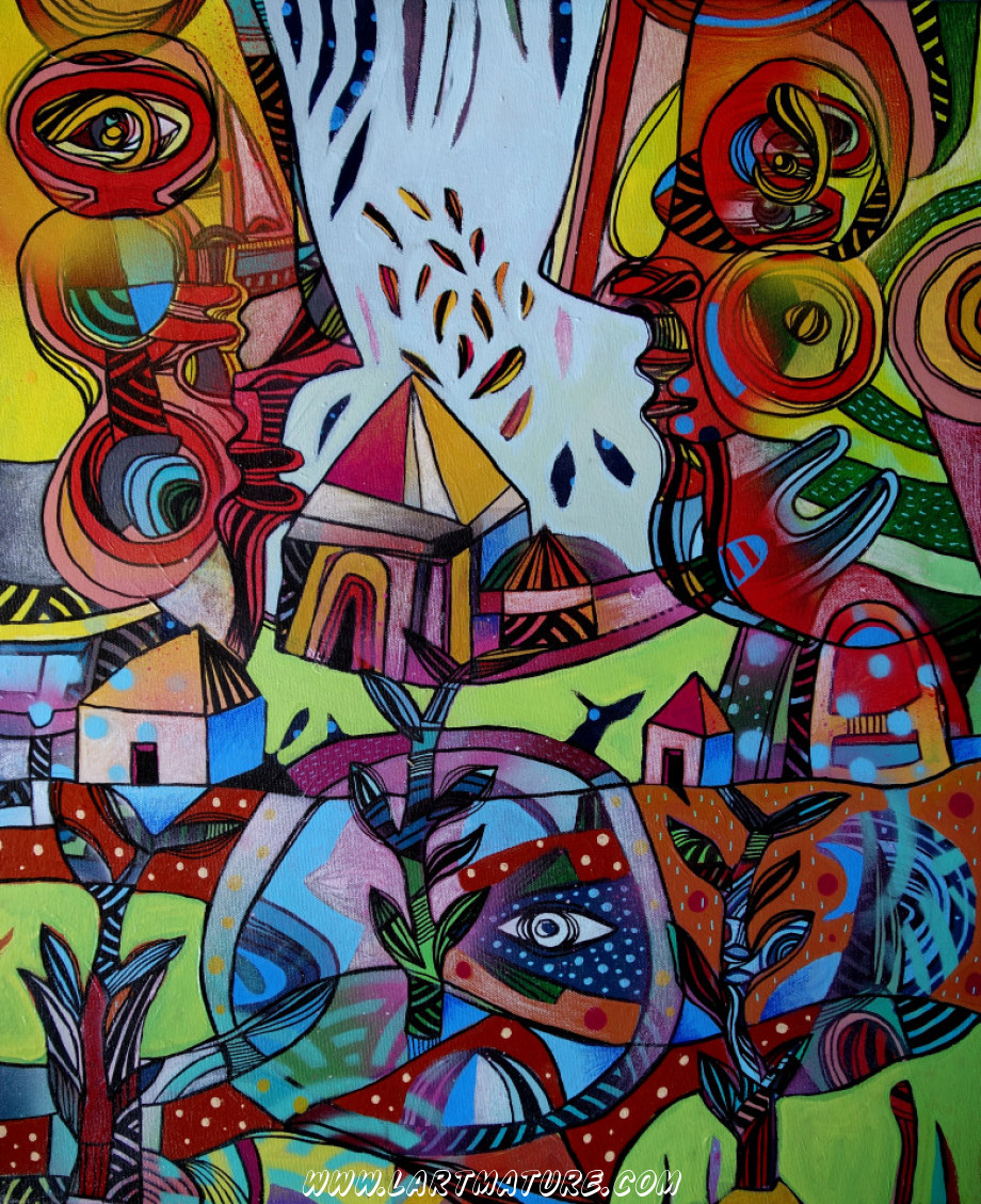 Contre offensive - Dessin, Peinture de Eric Meyer