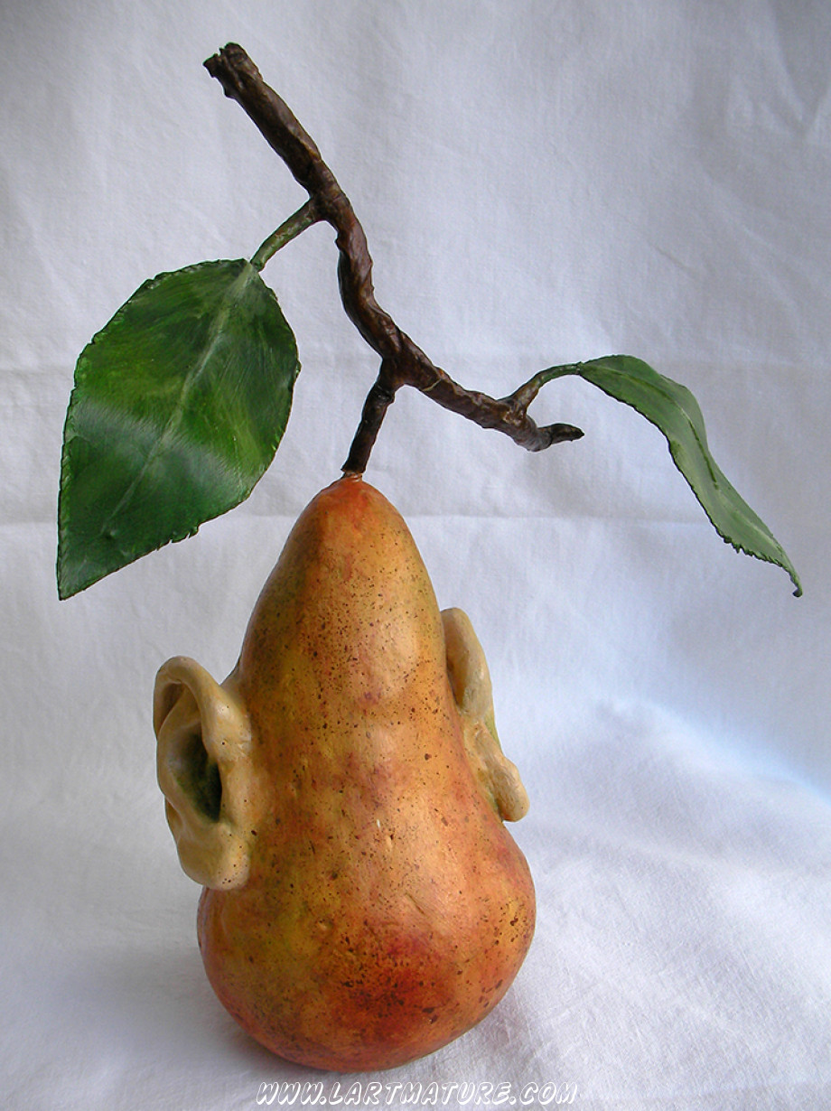 Poire - Sculpture de Jean-Paul Minster