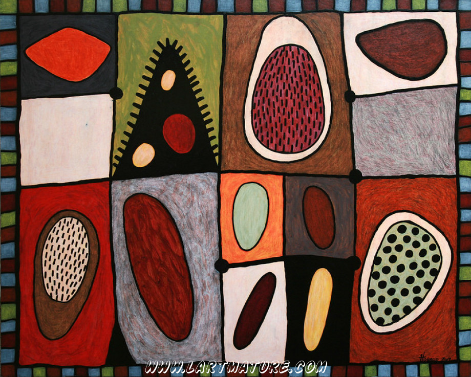O.V.N.I. N°1 - Peinture de Joël Lorand