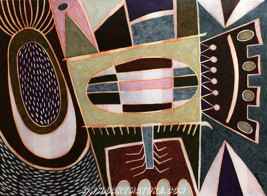 O.V.N.I. N°12 de Joël Lorand O.V.N.I. N°12 - Peinture de Joël Lorand