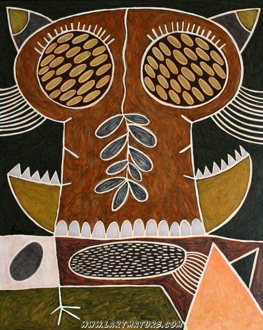 O.V.N.I. N°16 - Peinture de Joël Lorand
