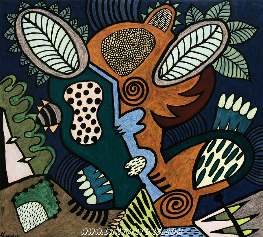 O.V.N.I. N°18 - Peinture de Joël Lorand