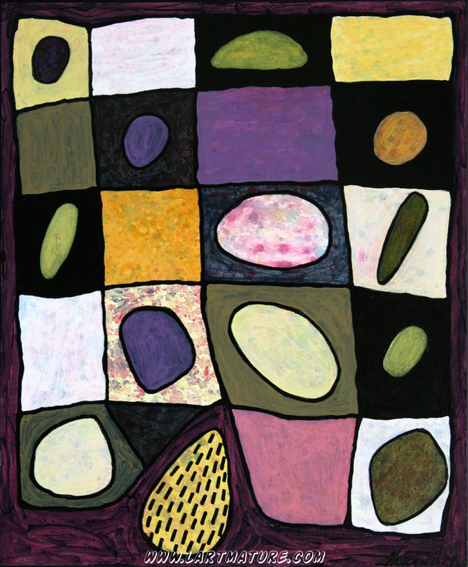 O.V.N.I. N°23 - Peinture de Joël Lorand