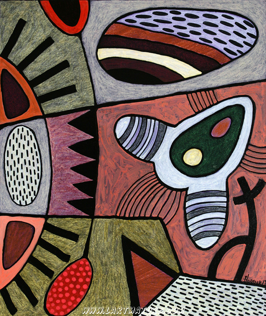 O.V.N.I. N°30 - Peinture de Joël Lorand