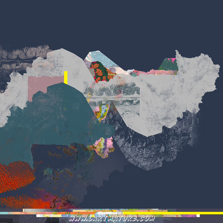 Terra Incognita N° 20 - Art numérique, --Collage numérique de Julien Moulin