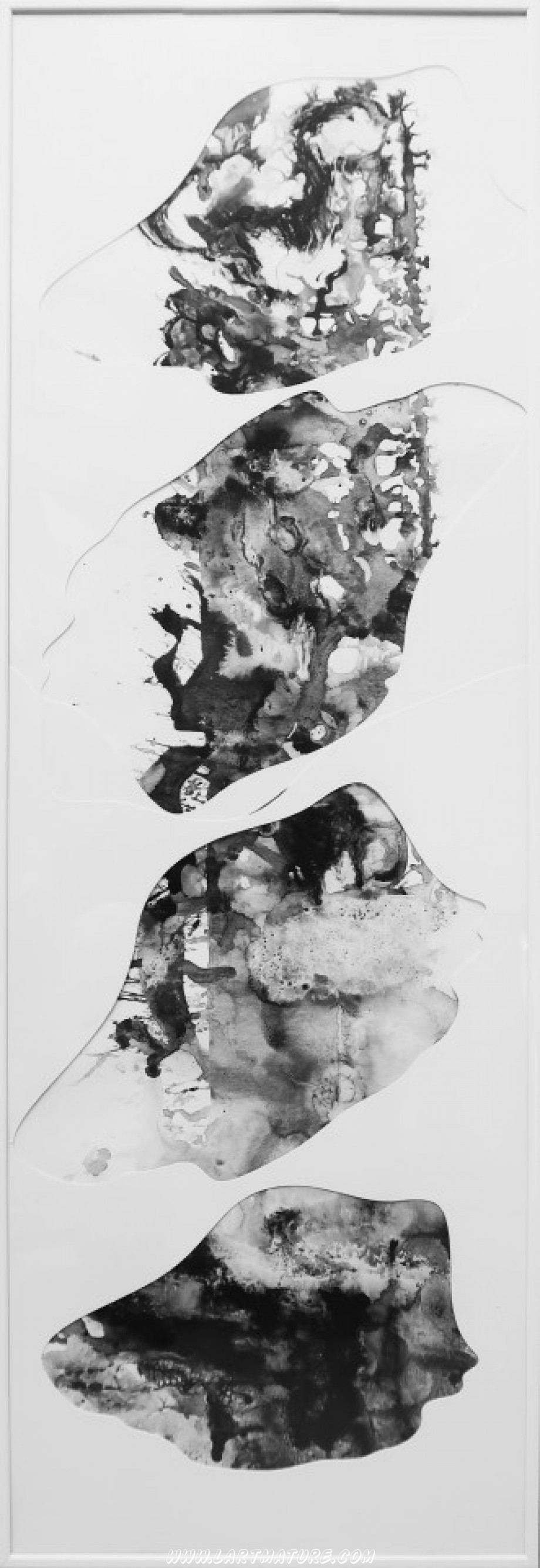 Échafaudage Contemplation 02 de Niki Neuts Échafaudage Contemplation 02 - Dessin, Peinture de Niki Neuts