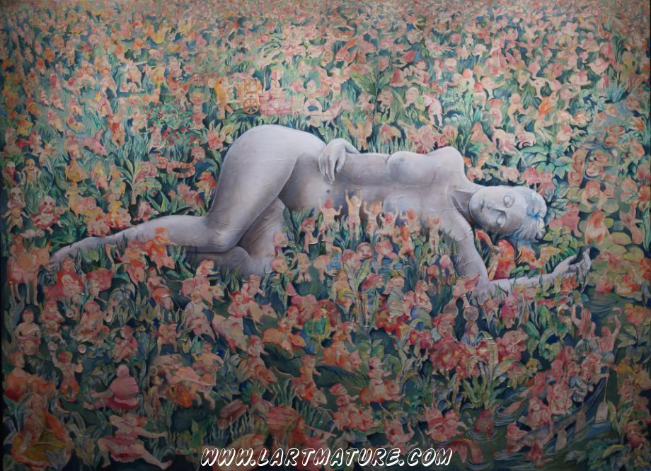 Primavera introspectiva - Peinture de 