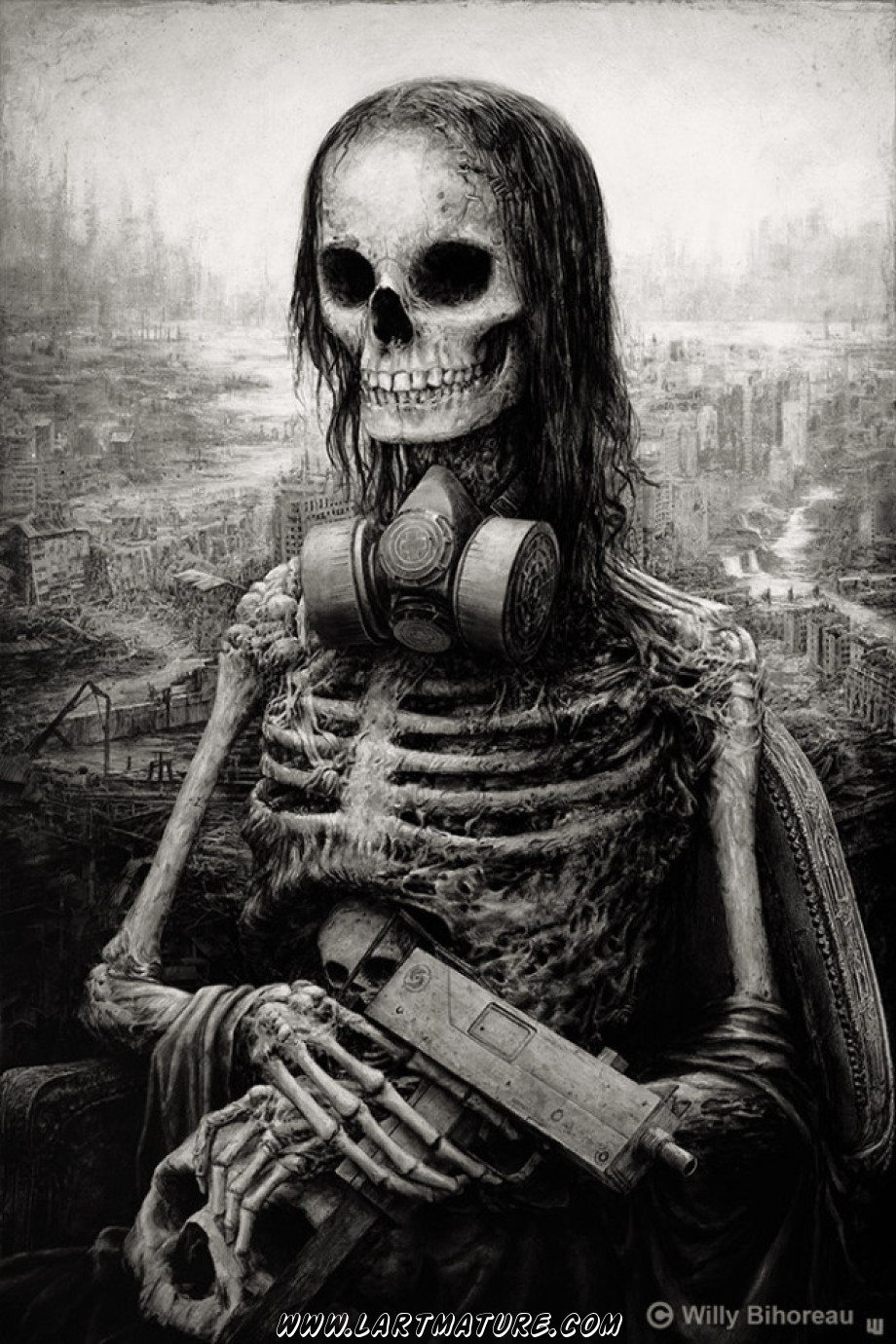 Morta Lisa de Willy Bihoreau Morta Lisa - Art numérique, Peinture, Photographie, --Collage numérique de Willy Bihoreau