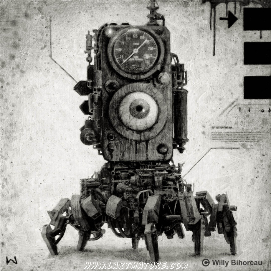 Particule - Art numérique, Peinture, Photographie, --Collage numérique de Willy Bihoreau