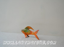 Petit Poisson sans Citron de Mich Mao Petit Poisson sans Citron - Sculpture de Mich Mao